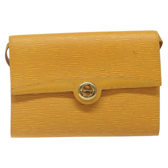 LOUIS VUITTON Epi Arsch Shoulder Bag Yellow M52579 LV Auth 125314