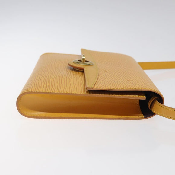 LOUIS VUITTON Epi Arsch Shoulder Bag Yellow M52579 LV Auth 125314