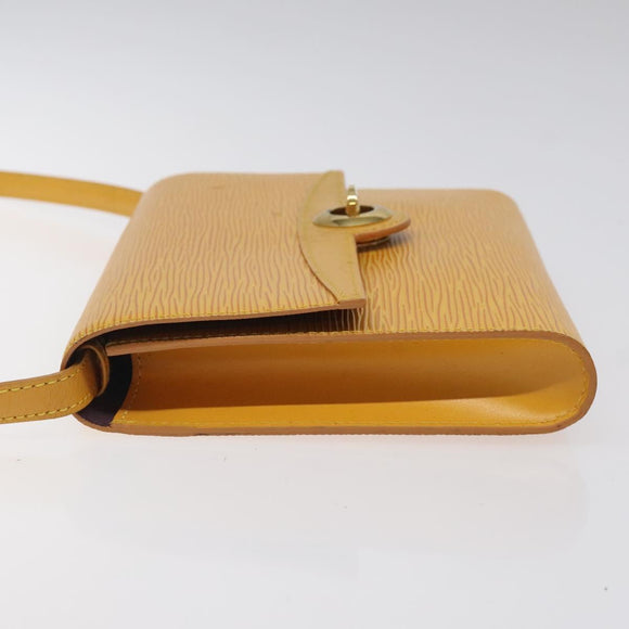 LOUIS VUITTON Epi Arsch Shoulder Bag Yellow M52579 LV Auth 125314