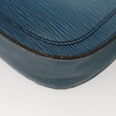 LOUIS VUITTON Epi Saint Cloud GM Shoulder Bag Toledo Blue M52195 LV Auth 125315-8
