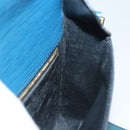 LOUIS VUITTON Epi Saint Cloud GM Shoulder Bag Toledo Blue M52195 LV Auth 125315-22