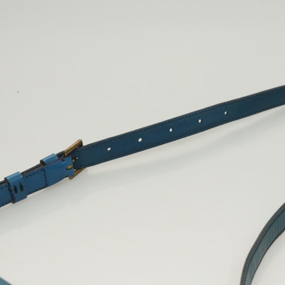 LOUIS VUITTON Epi Saint Cloud GM Shoulder Bag Toledo Blue M52195 LV Auth 125315