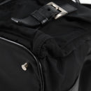 PRADA Shoulder Bag Nylon Black Silver Auth 125317V-13