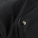 PRADA Shoulder Bag Nylon Black Silver Auth 125317V-14