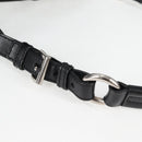 PRADA Shoulder Bag Nylon Black Silver Auth 125317V-8