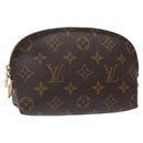 LOUIS VUITTON Monogram Pochette Cosmetic PM Pouch M43998 LV Auth 125332-1