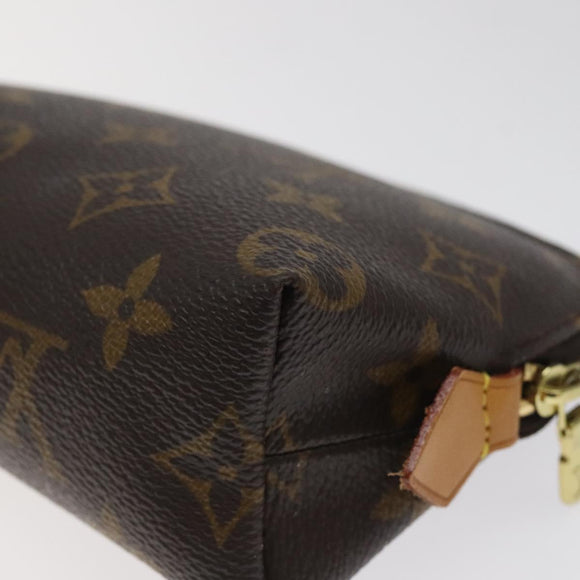 LOUIS VUITTON Monogram Pochette Cosmetic PM Pouch M43998 LV Auth 125332