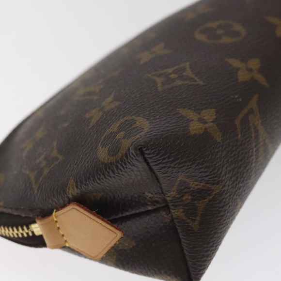 LOUIS VUITTON Monogram Pochette Cosmetic PM Pouch M43998 LV Auth 125332