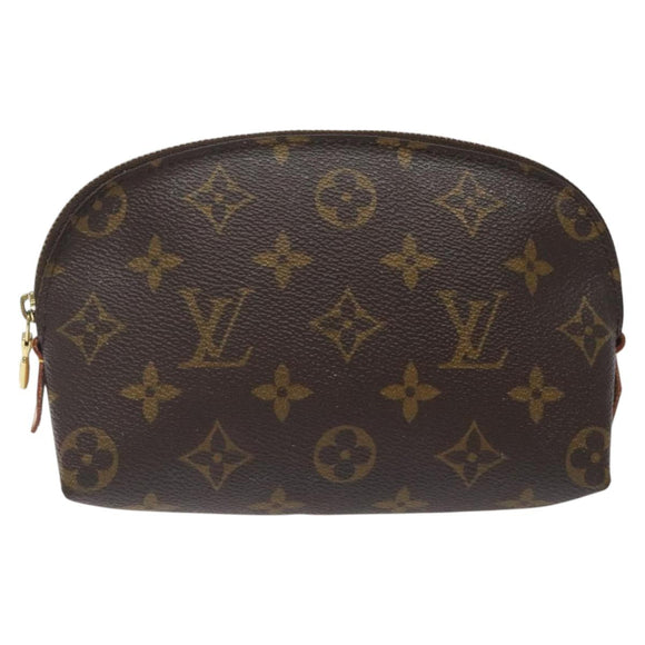 LOUIS VUITTON Monogram Pochette Cosmetic PM Pouch M43998 LV Auth 125332