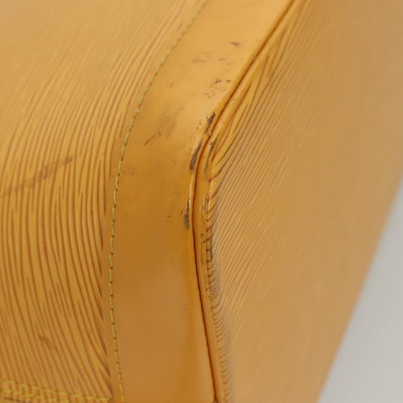 LOUIS VUITTON Epi Alma Hand Bag Yellow M52149 LV Auth 125336