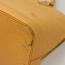 LOUIS VUITTON Epi Alma Hand Bag Yellow M52149 LV Auth 125336-9