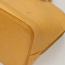 LOUIS VUITTON Epi Alma Hand Bag Yellow M52149 LV Auth 125336-16