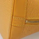 LOUIS VUITTON Epi Alma Hand Bag Yellow M52149 LV Auth 125336-17