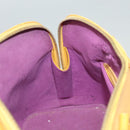 LOUIS VUITTON Epi Alma Hand Bag Yellow M52149 LV Auth 125336-20