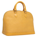 LOUIS VUITTON Epi Alma Hand Bag Yellow M52149 LV Auth 125336-1