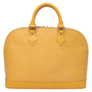 LOUIS VUITTON Epi Alma Hand Bag Yellow M52149 LV Auth 125336-13