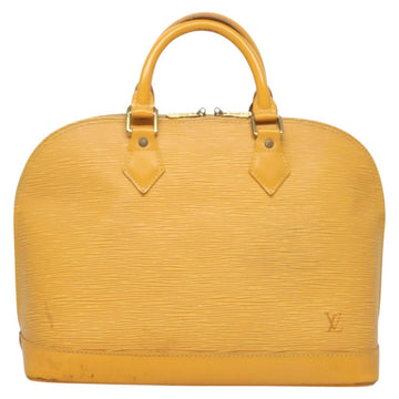 LOUIS VUITTON Epi Alma Hand Bag Yellow M52149 LV Auth 125336 - 0