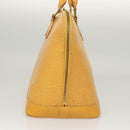LOUIS VUITTON Epi Alma Hand Bag Yellow M52149 LV Auth 125336-4