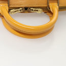 LOUIS VUITTON Epi Alma Hand Bag Yellow M52149 LV Auth 125336-7