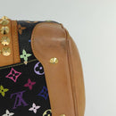 LOUIS VUITTON Monogram Multicolor Courtney MM Bag 2way Black M45642 Auth 125337-9