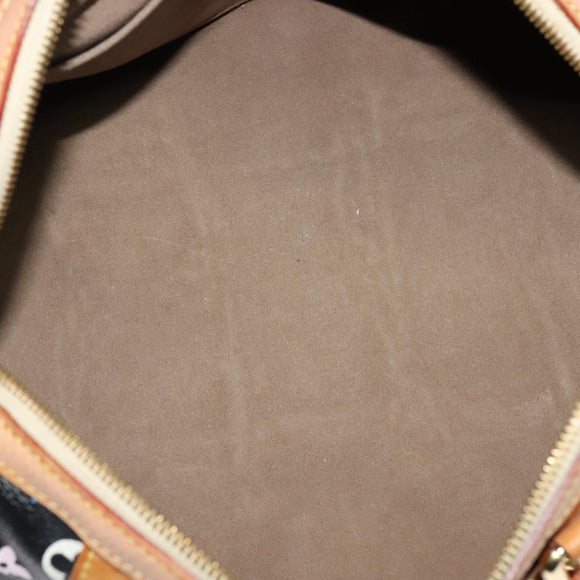 LOUIS VUITTON Monogram Multicolor Courtney MM Bag 2way Black M45642 Auth 125337