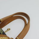 LOUIS VUITTON Monogram Multicolor Courtney MM Bag 2way Black M45642 Auth 125337-8