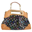 LOUIS VUITTON Monogram Multicolor Judy GM Bag 2way Black M40254 LV Auth 125338V-1