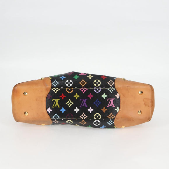 LOUIS VUITTON Monogram Multicolor Judy GM Bag 2way Black M40254 LV Auth 125338V