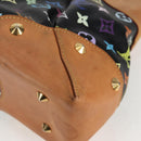 LOUIS VUITTON Monogram Multicolor Judy GM Bag 2way Black M40254 LV Auth 125338V-18