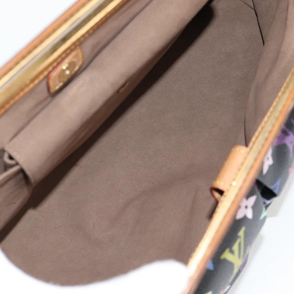 LOUIS VUITTON Monogram Multicolor Judy GM Bag 2way Black M40254 LV Auth 125338V