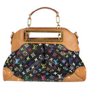LOUIS VUITTON Monogram Multicolor Judy GM Bag 2way Black M40254 LV Auth 125338V-2