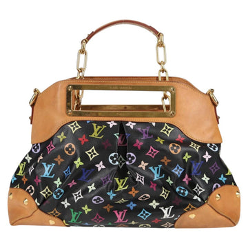 LOUIS VUITTON Monogram Multicolor Judy GM Bag 2way Black M40254 LV Auth 125338V - 0
