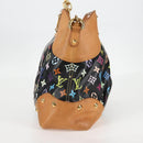 LOUIS VUITTON Monogram Multicolor Judy GM Bag 2way Black M40254 LV Auth 125338V-3