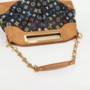 LOUIS VUITTON Monogram Multicolor Judy GM Bag 2way Black M40254 LV Auth 125338V-7