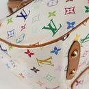 LOUIS VUITTON Monogram Multicolor Rita Bag 2way White M40125 LV Auth 125339V-12