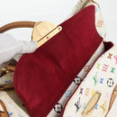 LOUIS VUITTON Monogram Multicolor Rita Bag 2way White M40125 LV Auth 125339V-17