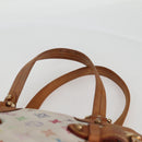 LOUIS VUITTON Monogram Multicolor Claudia Hand Bag White M40193 LV Auth 125340V-8