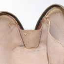 LOUIS VUITTON Monogram Trousse Demi Ronde Cosmetic Pouch M47520 LV Auth 125342-17