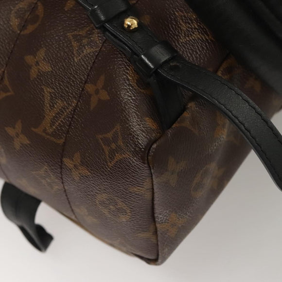 LOUIS VUITTON Monogram Reverse Palm Springs PM Backpack M44870 LV Auth 125354
