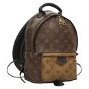 LOUIS VUITTON Monogram Reverse Palm Springs PM Backpack M44870 LV Auth 125354-1