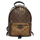 LOUIS VUITTON Monogram Reverse Palm Springs PM Backpack M44870 LV Auth 125354-2