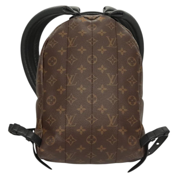 LOUIS VUITTON Monogram Reverse Palm Springs PM Backpack M44870 LV Auth 125354