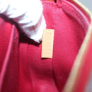 LOUIS VUITTON Vernis Pochette Accessoires Pouch Pomme D'amour M91577 Auth 125358-11