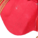 LOUIS VUITTON Monogram Vernis Reade PM Hand Bag Red Rouge M91088 LV Auth 125359-11