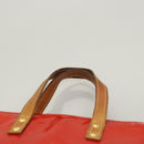 LOUIS VUITTON Monogram Vernis Reade PM Hand Bag Red Rouge M91088 LV Auth 125359-8