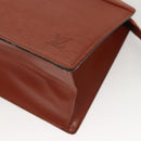 LOUIS VUITTON Epi Trousse Crete Pouch Brown M48403 LV Auth 125363-16