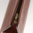 LOUIS VUITTON Epi Trousse Crete Pouch Brown M48403 LV Auth 125363-8