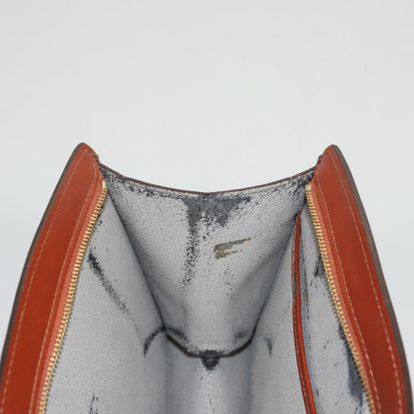 LOUIS VUITTON Epi Trousse Crete Pouch Brown M48403 LV Auth 125363