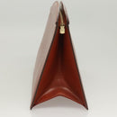 LOUIS VUITTON Epi Trousse Crete Pouch Brown M48403 LV Auth 125363-3