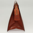 LOUIS VUITTON Epi Trousse Crete Pouch Brown M48403 LV Auth 125363-4